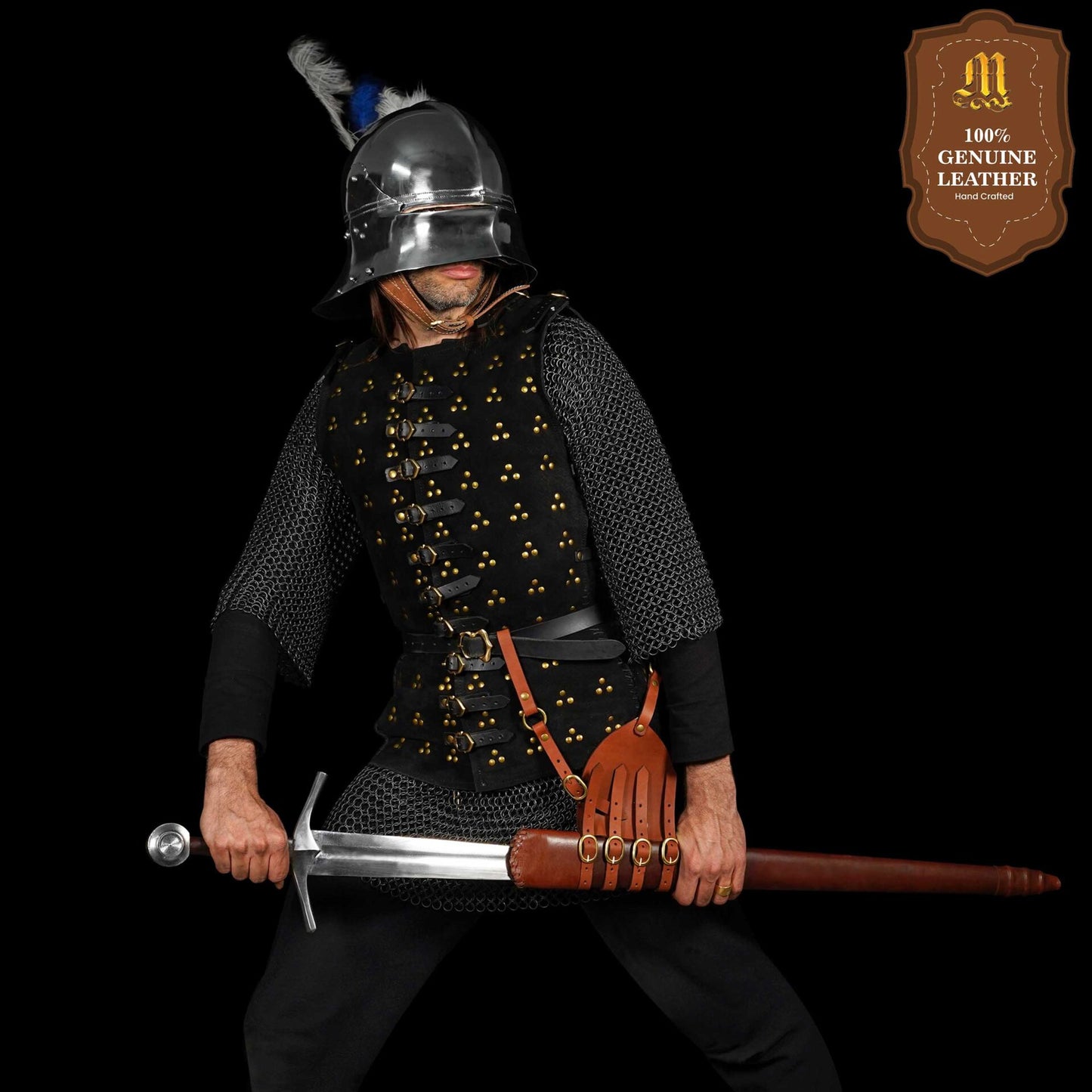 Mythrojan Renacimiento Medieval Estoque Rana - Imagen 4