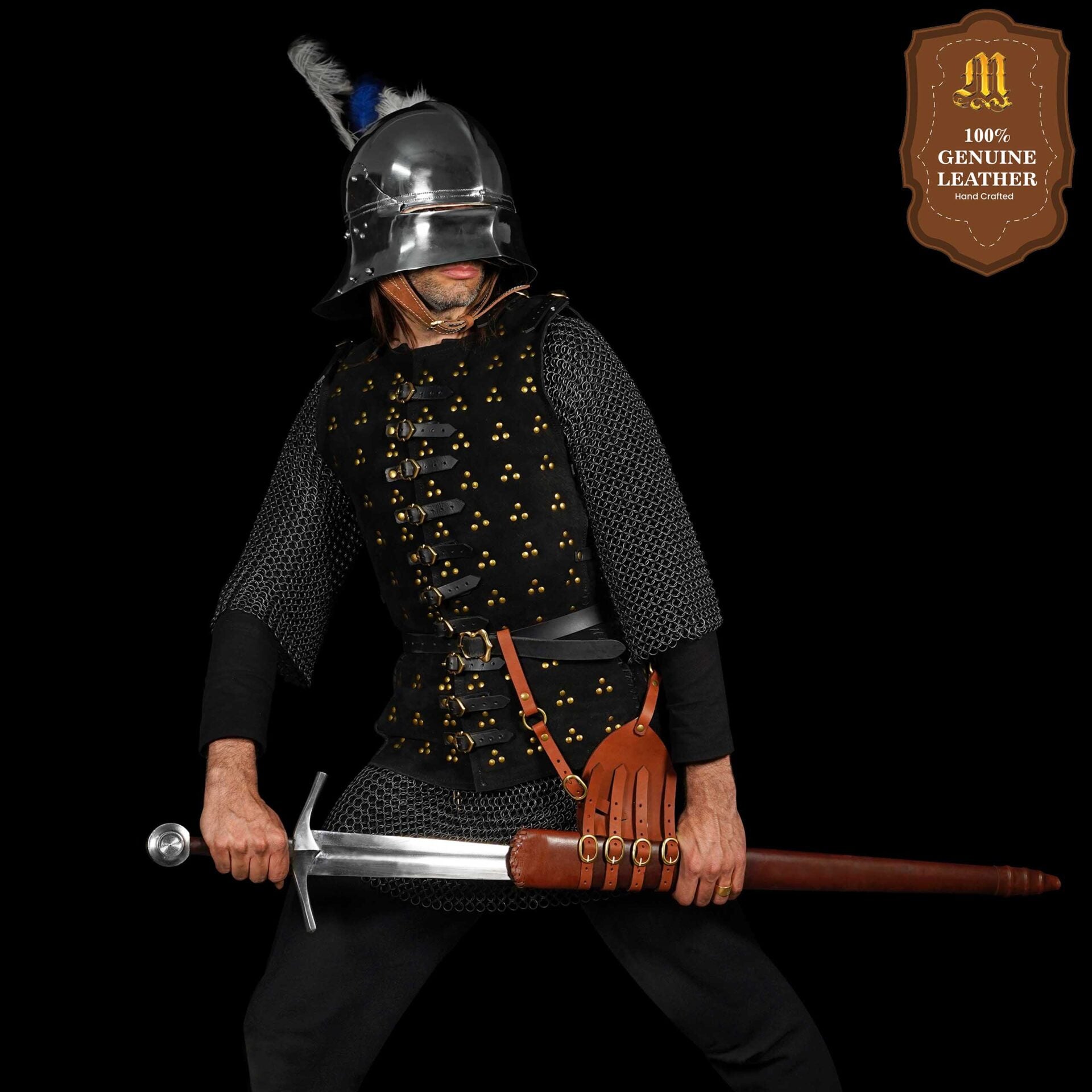 Mythrojan Renacimiento Medieval Estoque Rana - Imagen 4