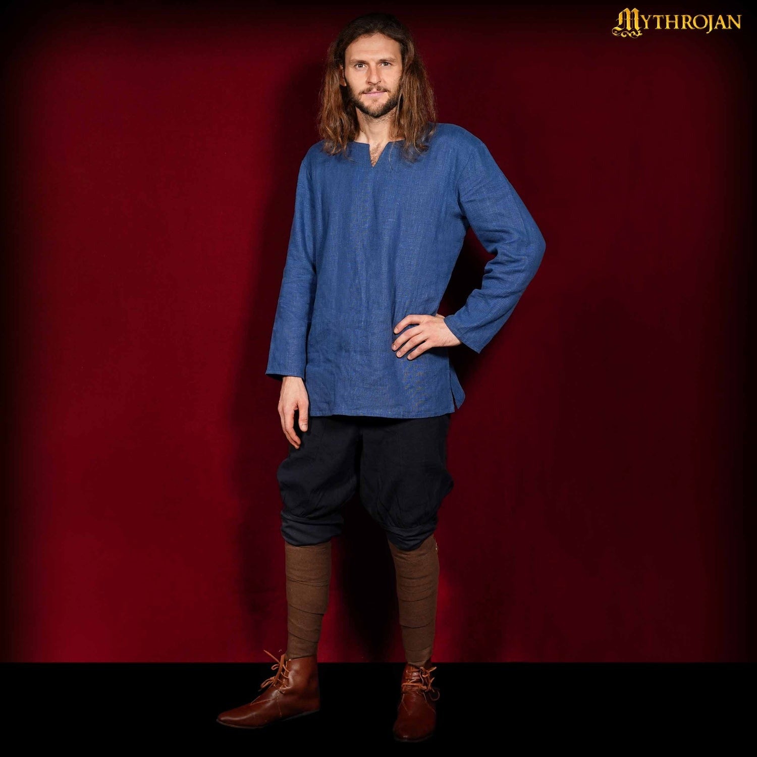 Polaina Vikinga de Lana - Imagen 4