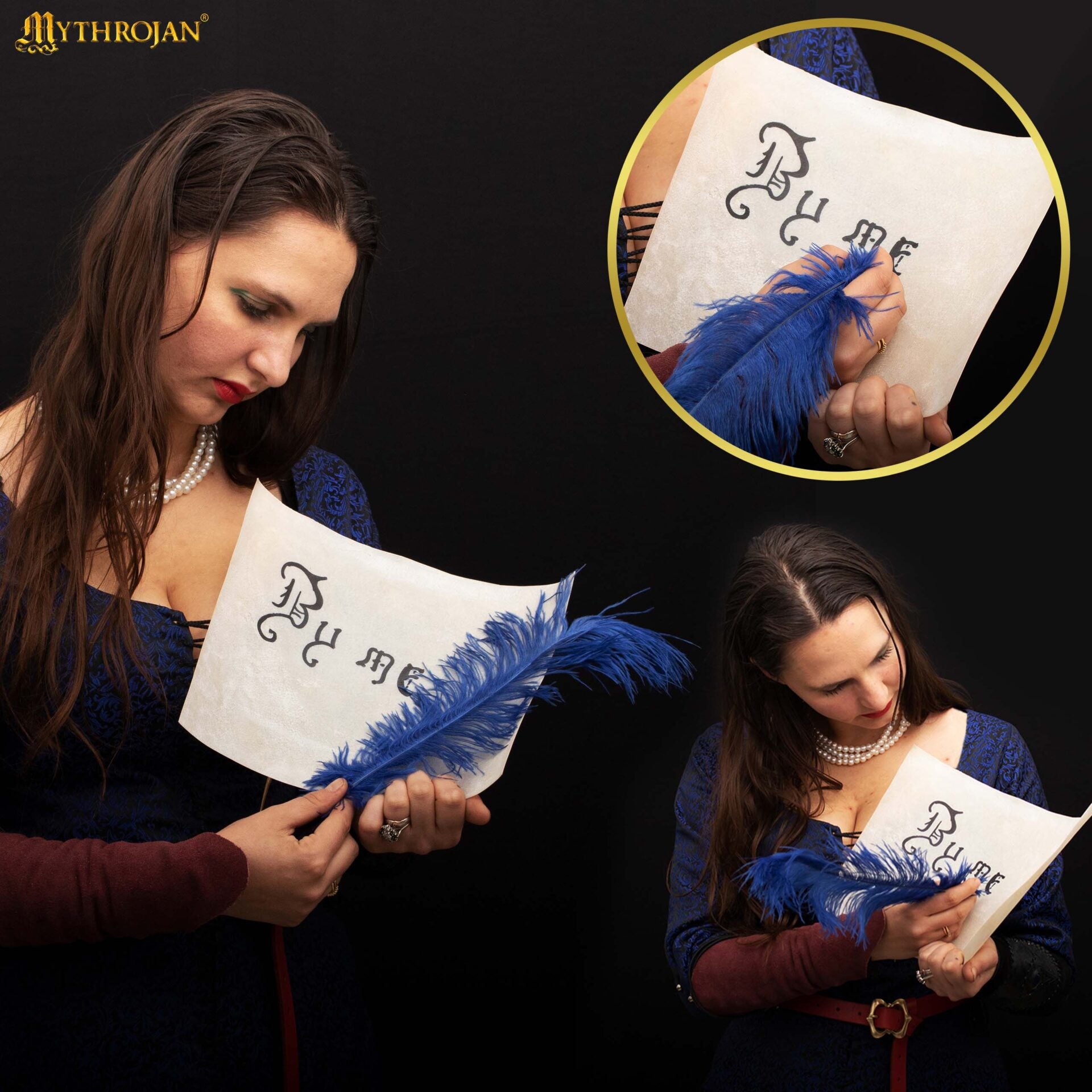 Papel de Escritura Medieval - Pergamino Natural 5x7 Pulgadas | 1 Pc - Imagen 10