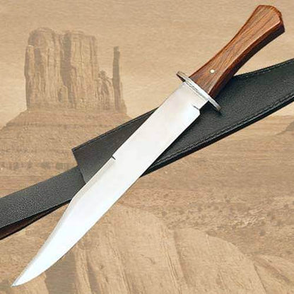 Cuchillo Bowie con mango de ataud 400222