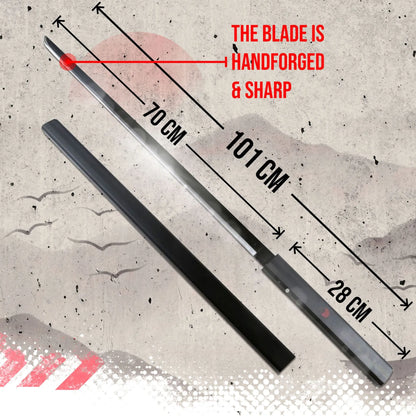 Sharpened Black Functional Katana of Sasuke Uchiha Naruto