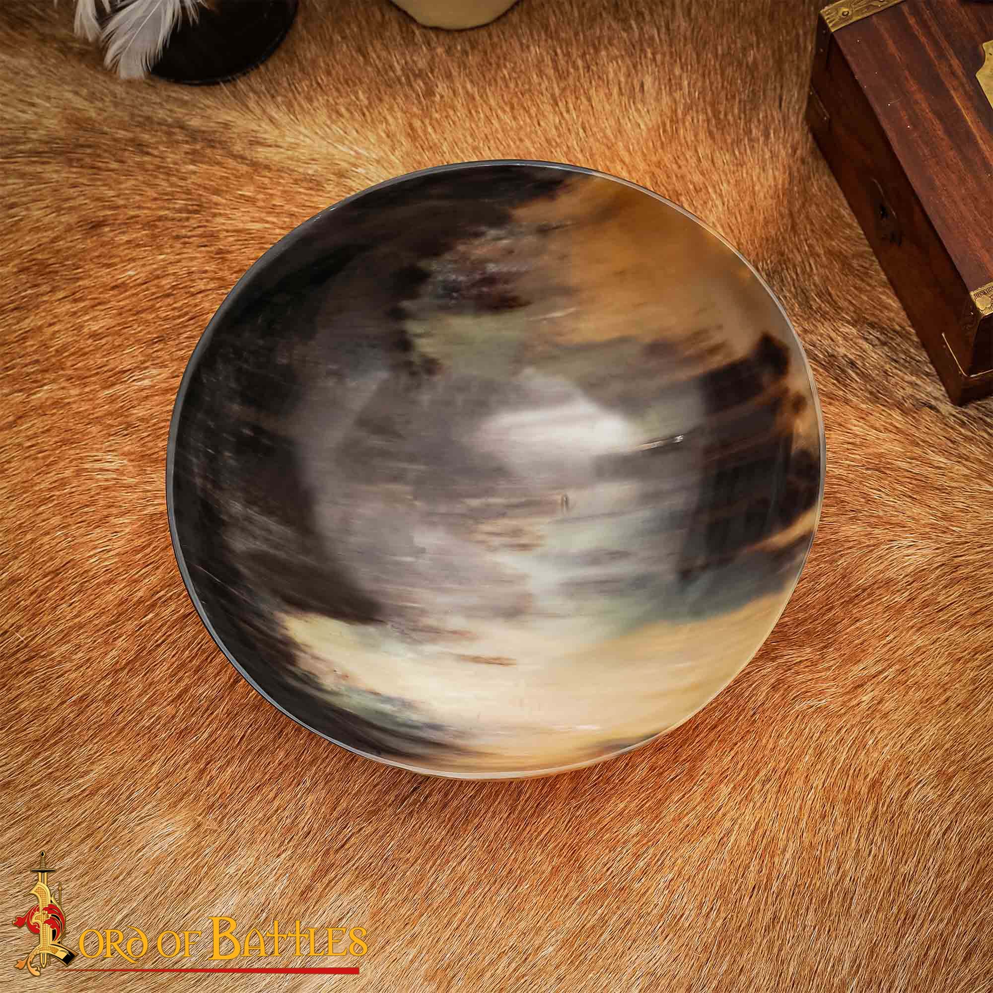 Viking Feast Cuenco Grande de Cuerno Auténtico - Imagen 6