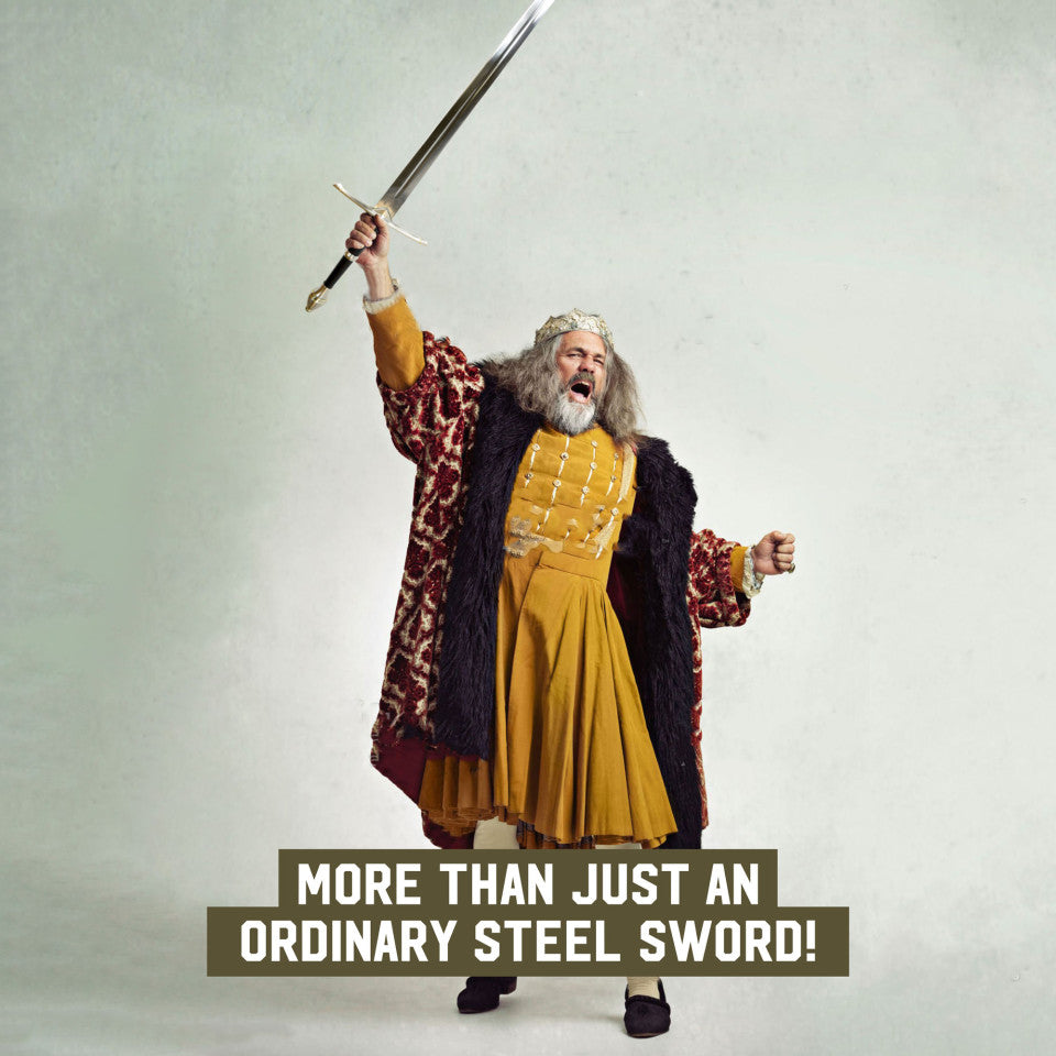 Espada Strider de Aragorn Funcional Afilada El Señor de los Anillos 41211