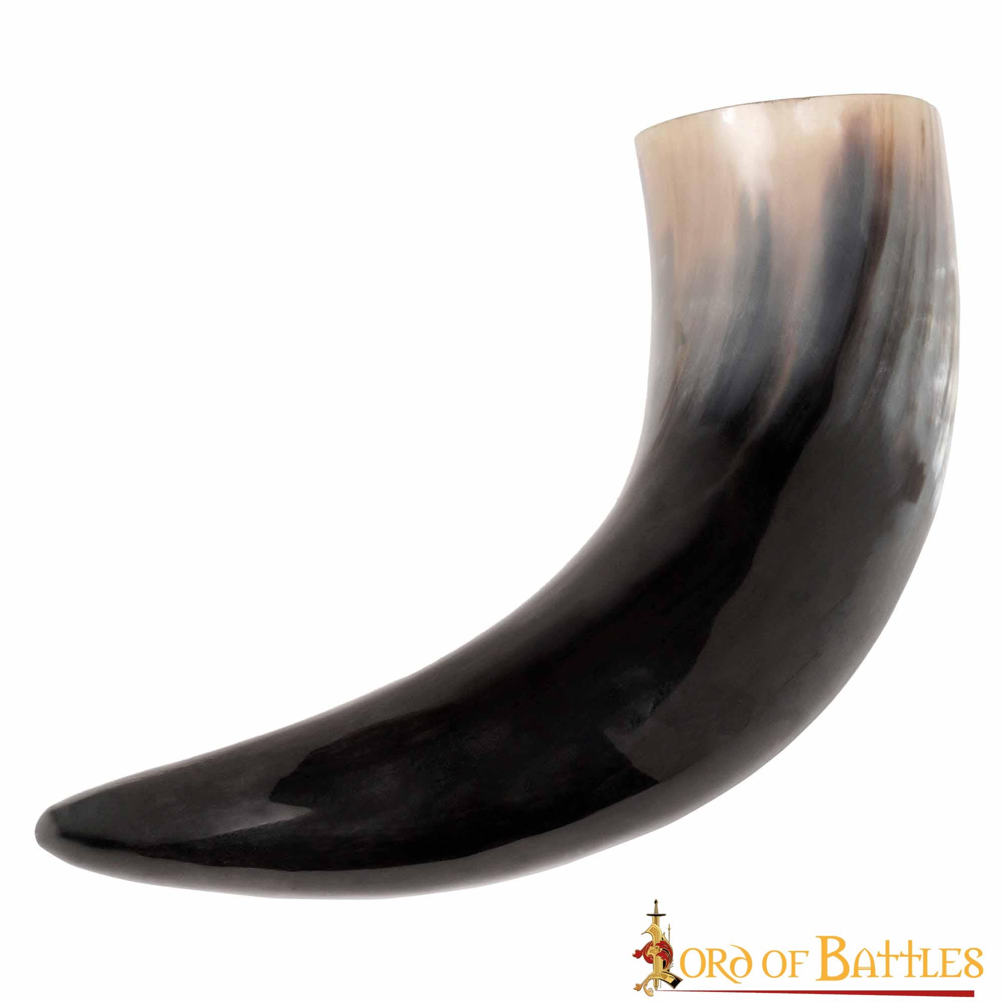 Cuerno Medieval Vikingo Nórdico para Beber - Hecho a Mano con Auténtico Cuerno de Buey (1000 Ml de Capacidad) - Imagen 8