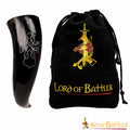 Viking Drinking Horn 400 - 500 Ml Cuerno de Buey Auténtico Hecho a Mano - Imagen 1