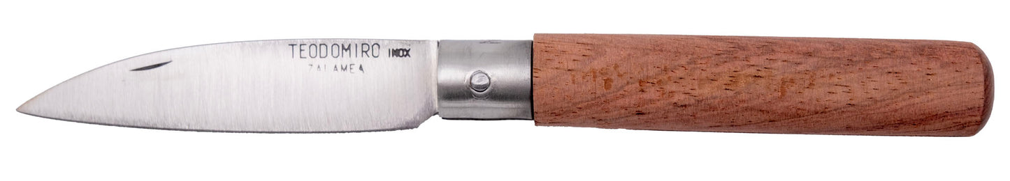 Navaja Cabritera Teodomiro de Zalamea con Hoja Acero Inox y Mango de Madera
