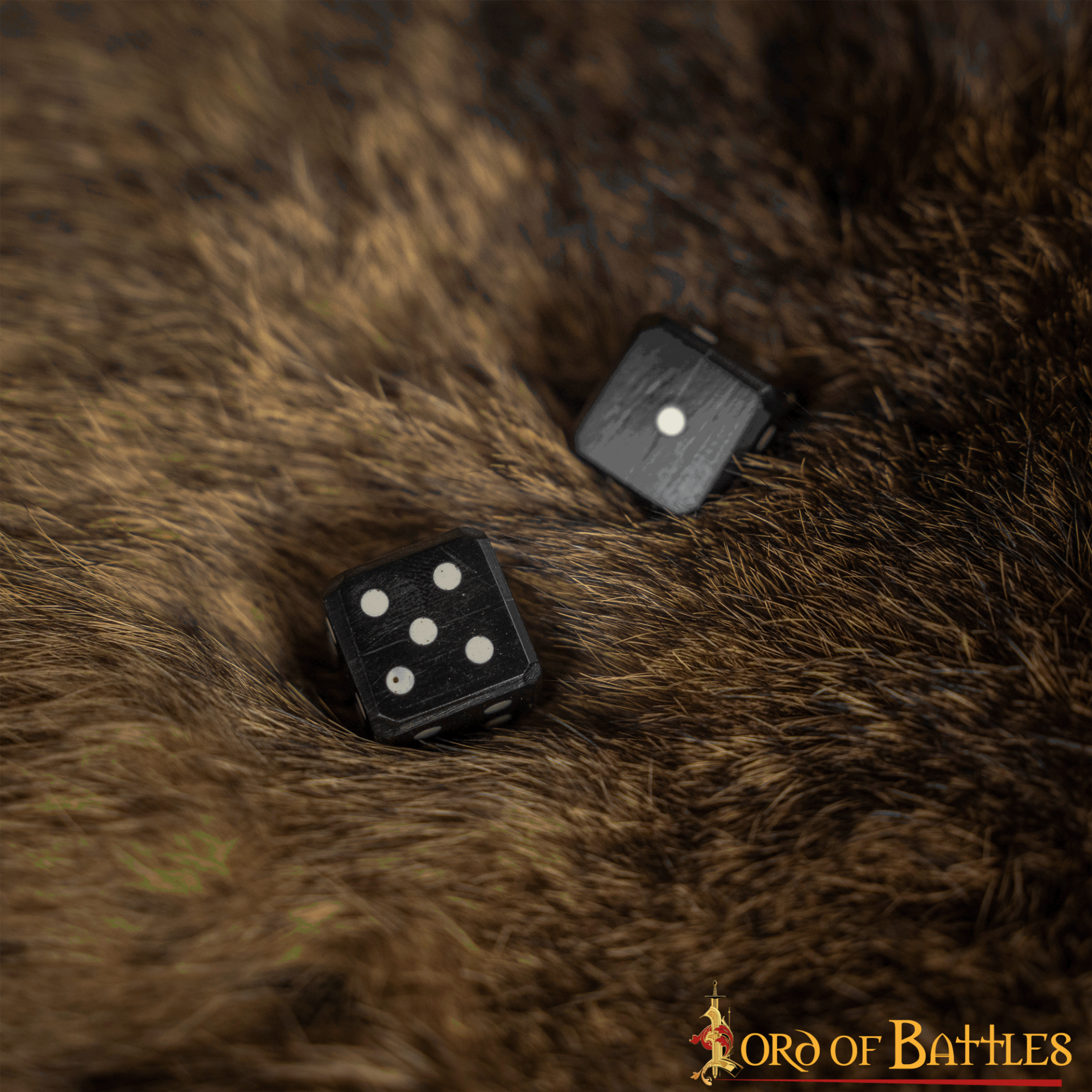 Juego de Dados Artesanales de Cuerno de Búfalo - 6 Piezas | Dados Naturales para Juegos de Rol de Mesa, Coleccionismo y Juegos Históricos - Imagen 14
