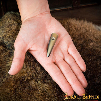 Juego de 5 Botones de Palanca de Cuerno Pulido Estilo Vikingo - Acabado a Mano con Cuerno de Buey Natural - Imagen 16