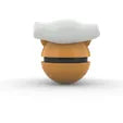 Imagen de Pokeball Artesanal Landorus parte de nuestra colección en Espadas y más, sitio oficial. Esta imagen describe  pokeball