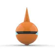 Imagen de Pokeball Artesanal Rotom parte de nuestra colección en Espadas y más, sitio oficial. Esta imagen describe  pokeball
