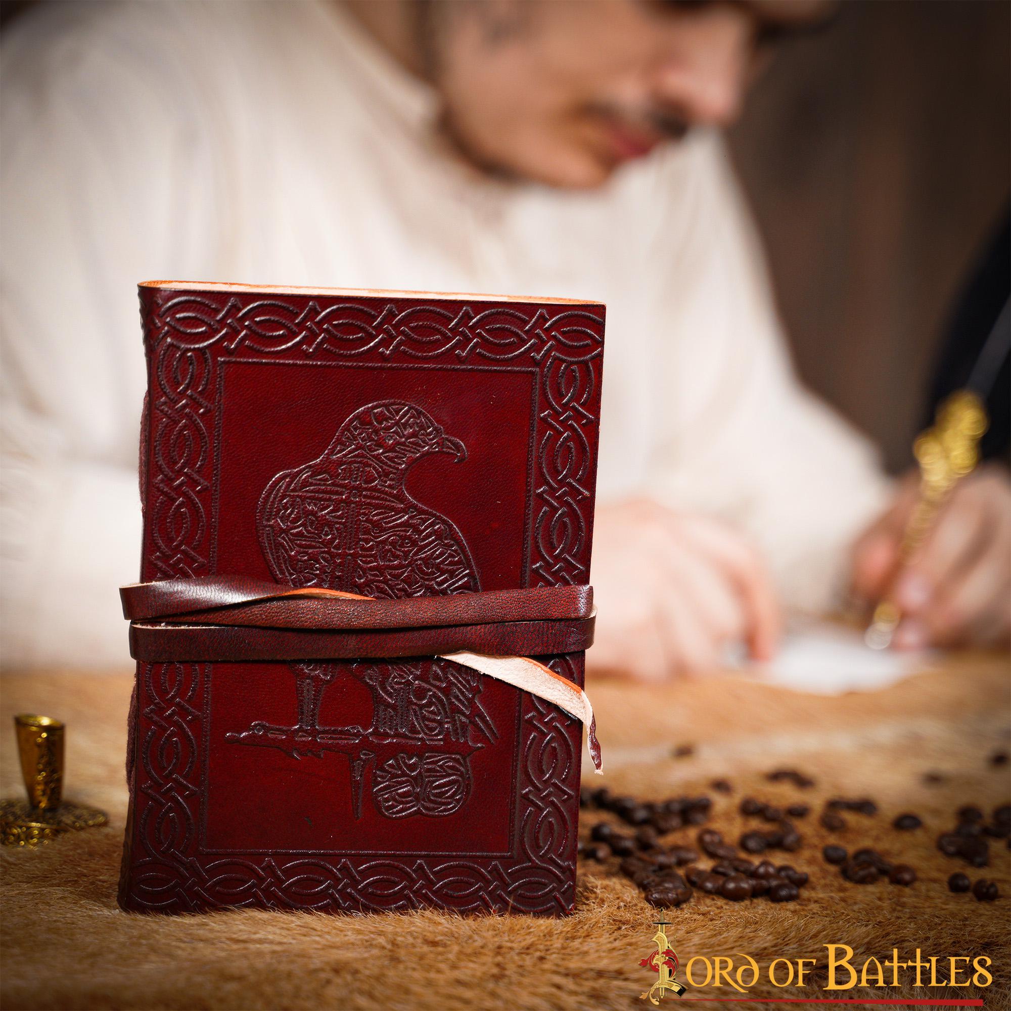 Celtic Eagle Journal Diario de Piel Auténtica Hecho a Mano - Imagen 6