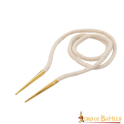 Aiglets Medievales de Latón - Juego de 10 Puntas de Cordón Resistentes (3,6 Cm) - Imagen 13