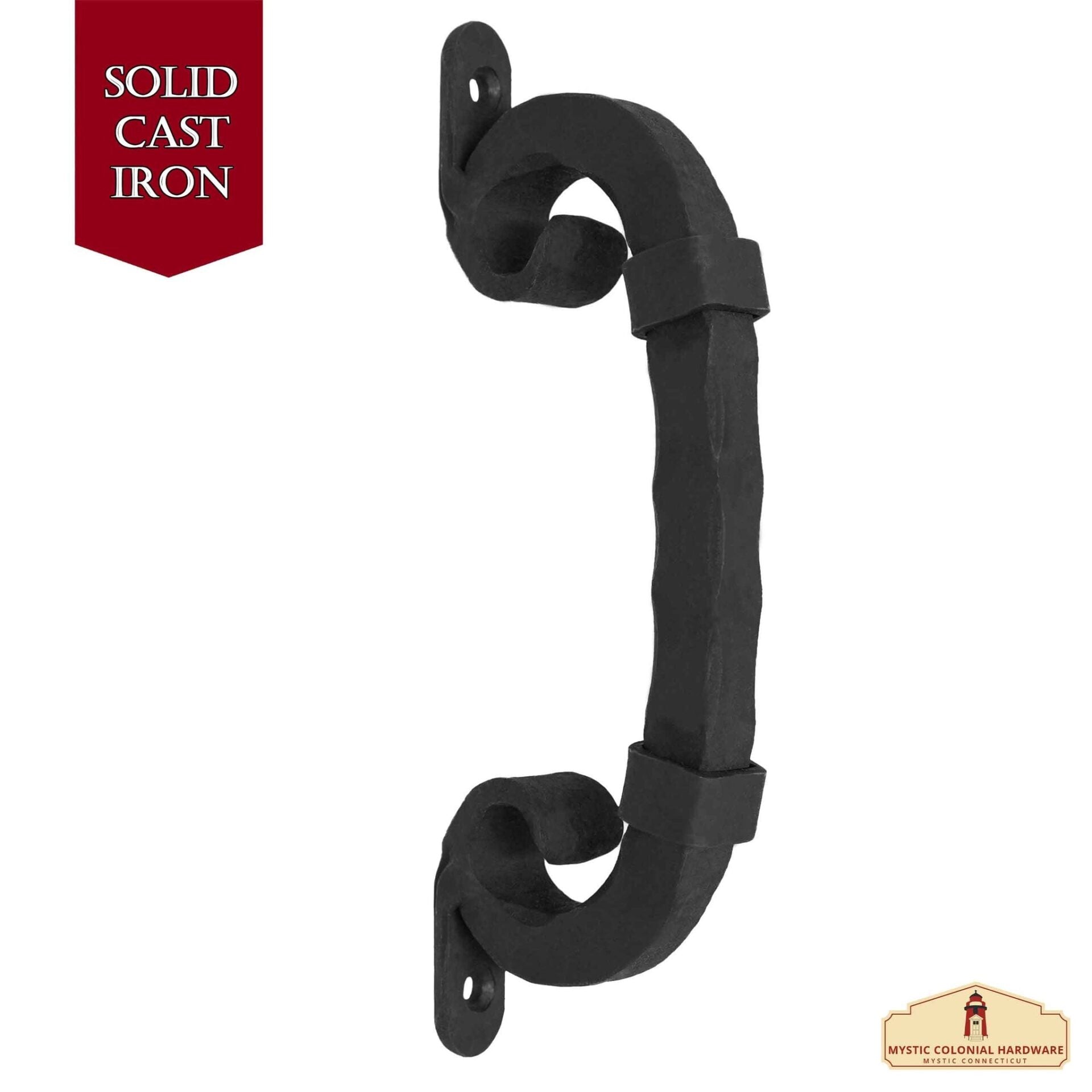 Tirador de Puerta de Castillo de Estilo Medieval: Hierro Macizo Forjado a Mano - Imagen 3