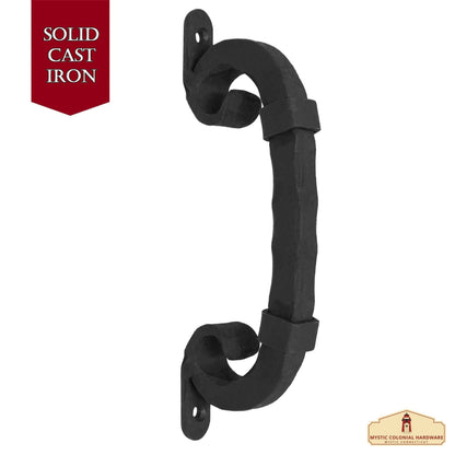 Tirador de Puerta de Castillo de Estilo Medieval: Hierro Macizo Forjado a Mano - Imagen 3