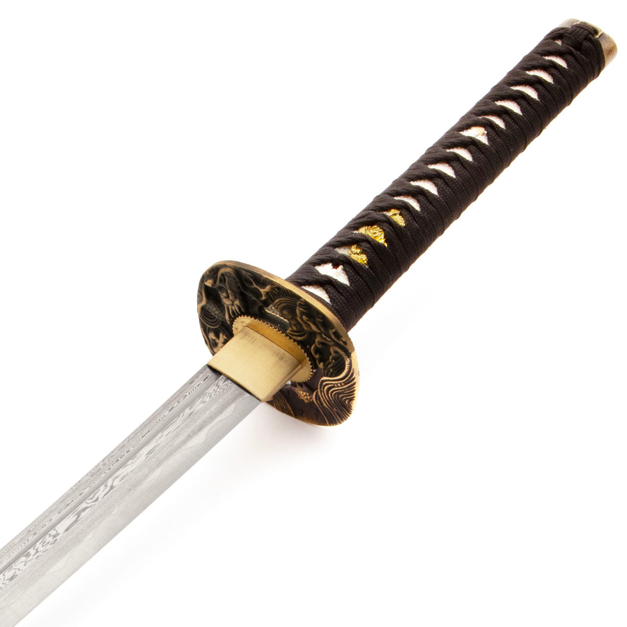 Katana Bushido Nami dobrada em aço carbono