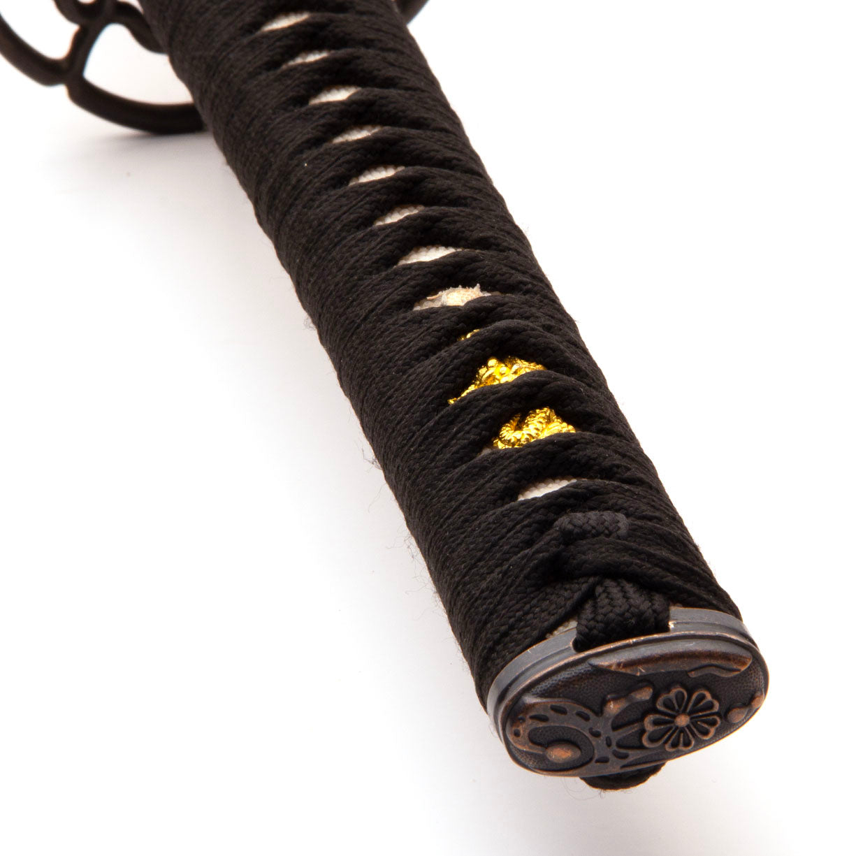 Katana Bushido Kiku No Gyokuza acero carbono plegado