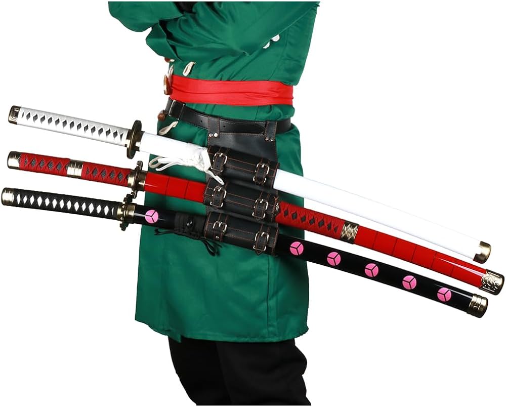 Zoro Suporte para katana ou tahali de uma peça com cinto sh192-3