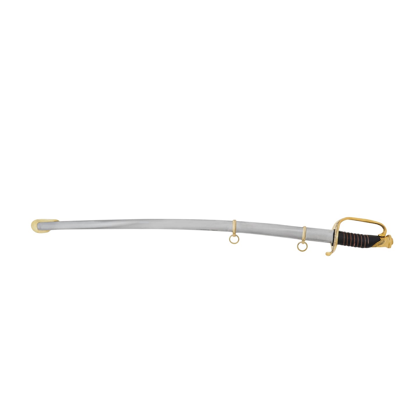 Espada Sable de Caballería de la Guerra Civil de Ee.uu. con Vaina de Acero - Imagen 3