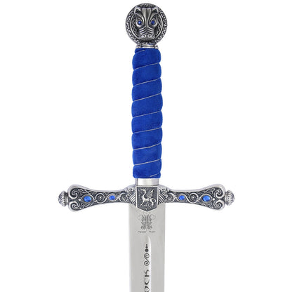 Espada Decorativa del Príncipe Negro - Acabado Plata