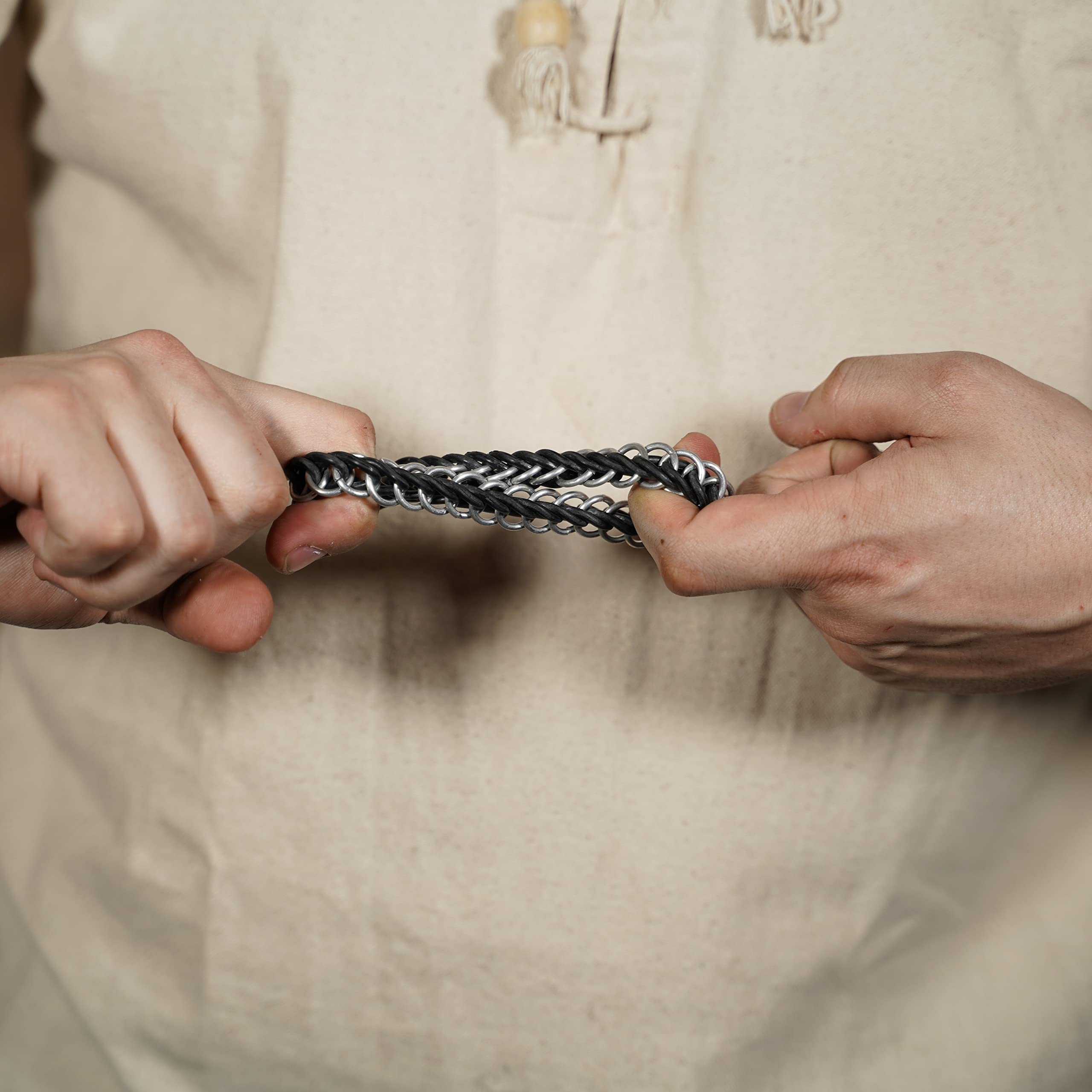 Pulsera Elástica de Cota de Malla Medio Persa - Imagen 3