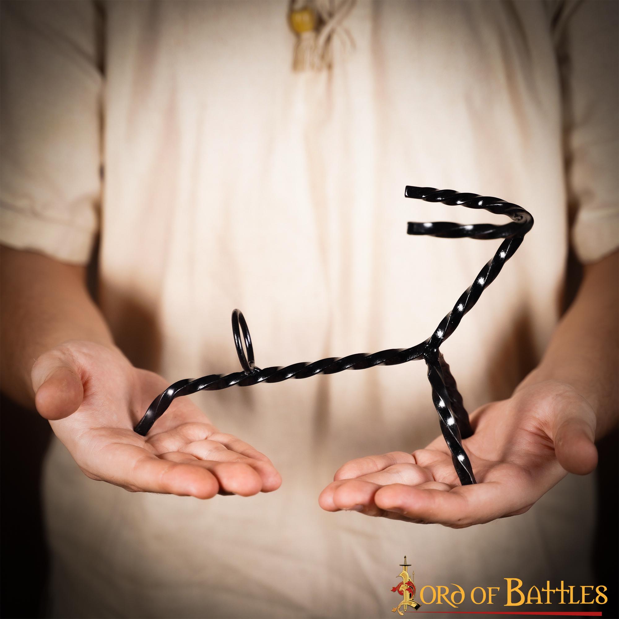 Soporte de Cuerno para Beber - Expositor de Cuerno Vikingo de Hierro - Imagen 14