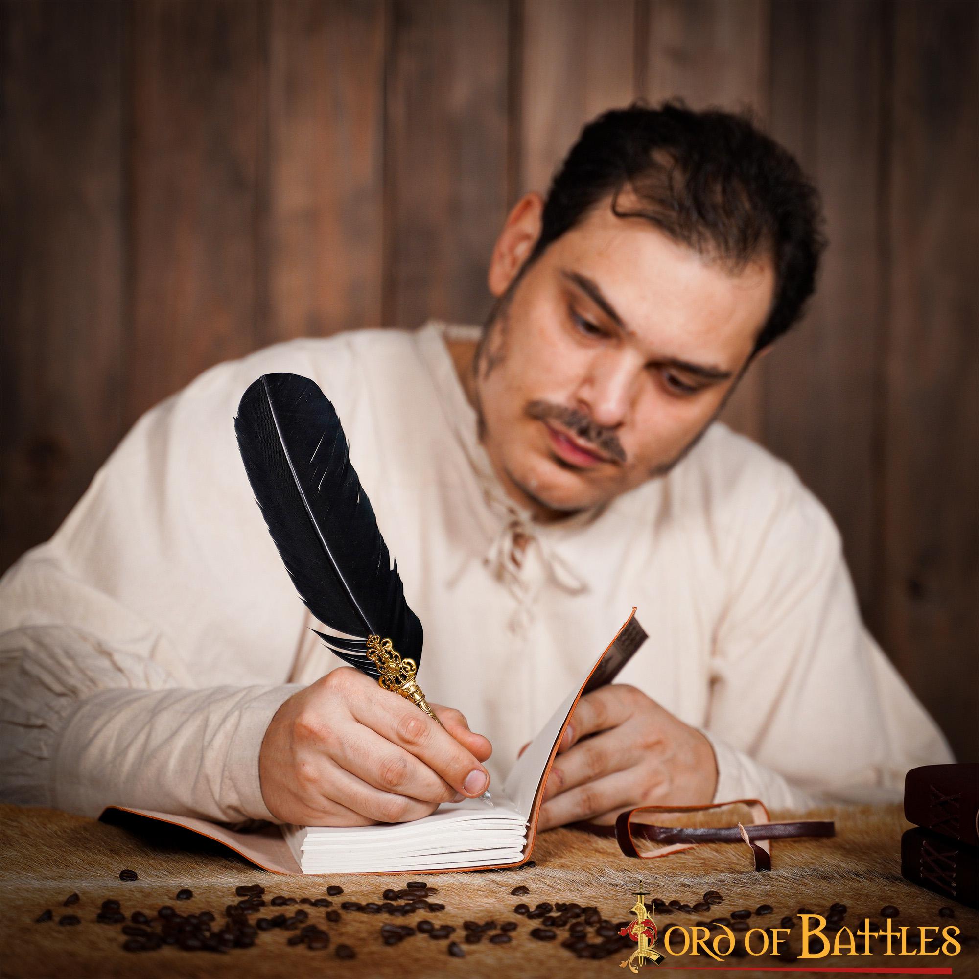 Celtic Eagle Journal Diario de Piel Auténtica Hecho a Mano - Imagen 7