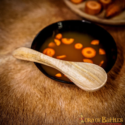 Cuchara Medieval Funcional de Madera Hecha a Mano con Madera Auténtica - Imagen 7
