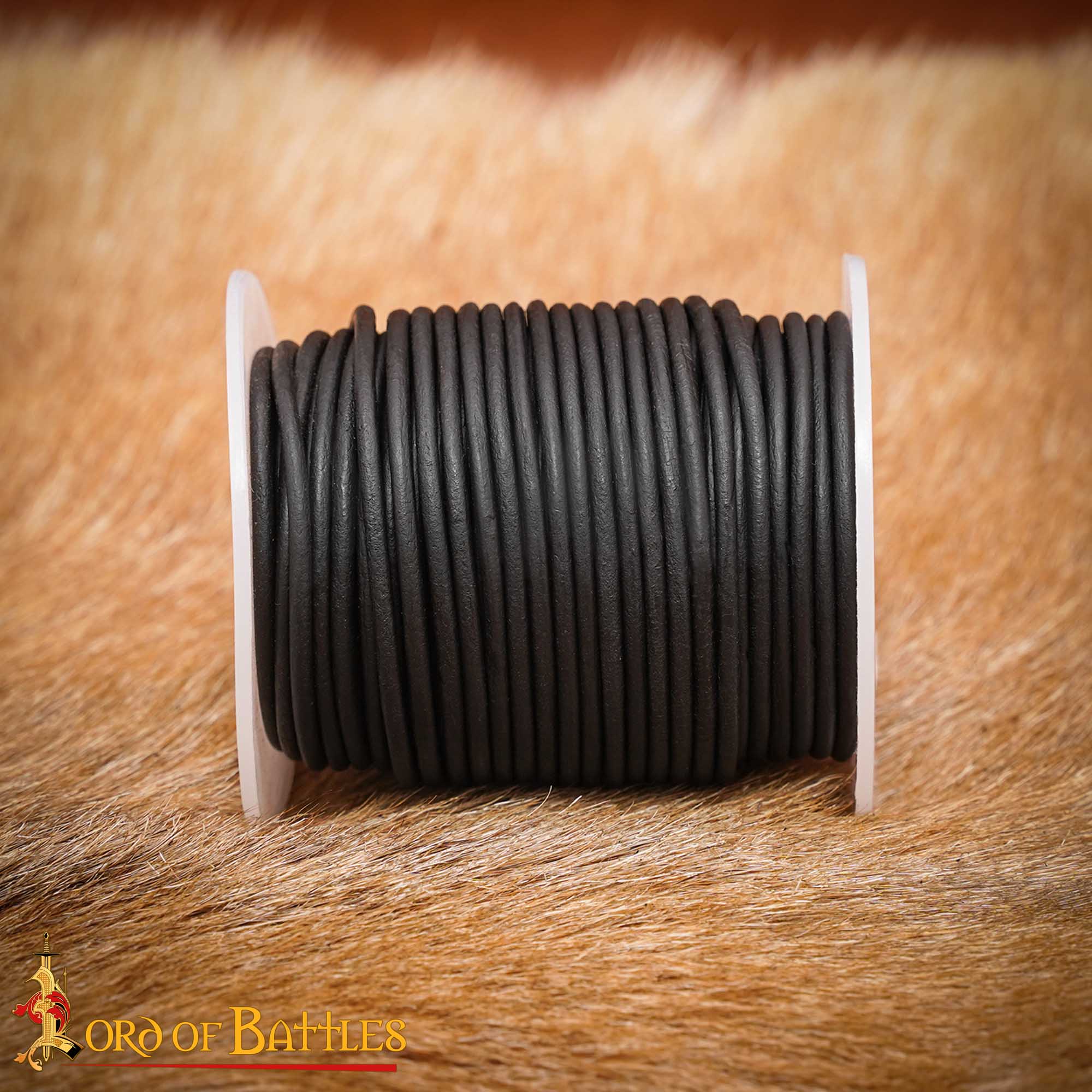 Cordón de Cuero Auténtico Redondo de 2,6 Mm - Imagen 5