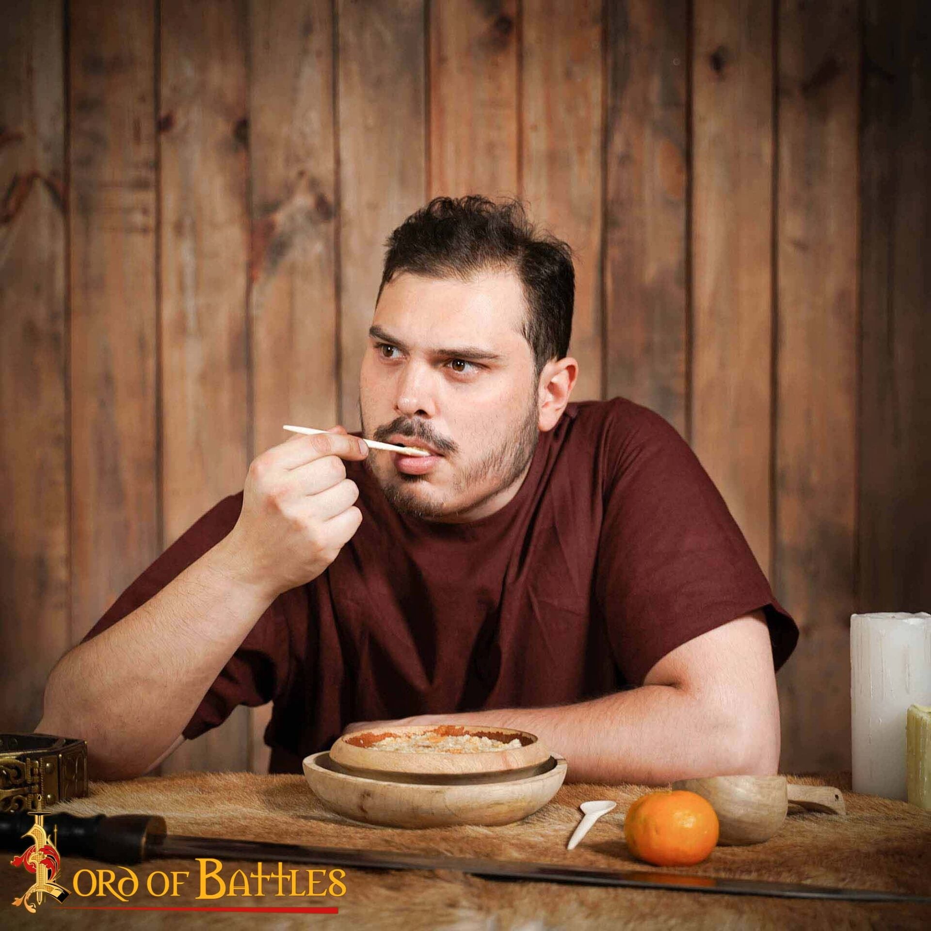 Cucharas Romanas Artesanales de Hueso - Juego de 2 - Hueso de Buey Auténtico de Origen Ético - Utensilios Históricos - Imagen 14