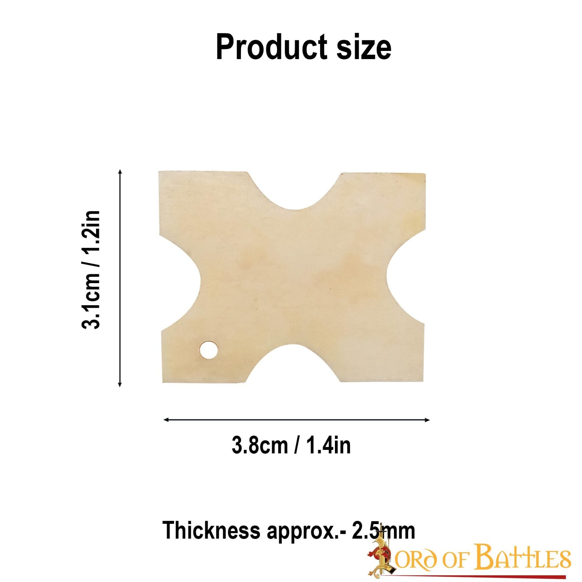 Enrollador de Hilo Vikingo de Hueso de Buey Pulido - Herramienta Tradicional Nórdica para Hilos - Imagen 7