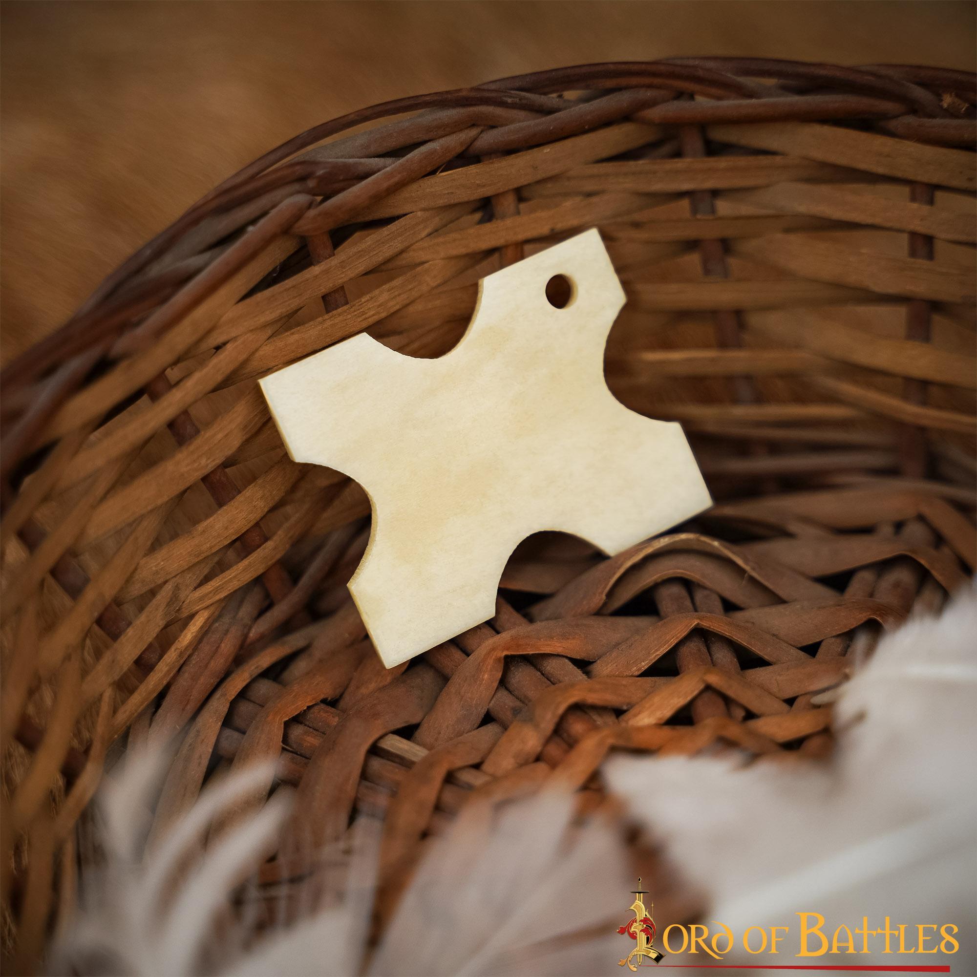 Enrollador de Hilo Vikingo de Hueso de Buey Pulido - Herramienta Tradicional Nórdica para Hilos - Imagen 8