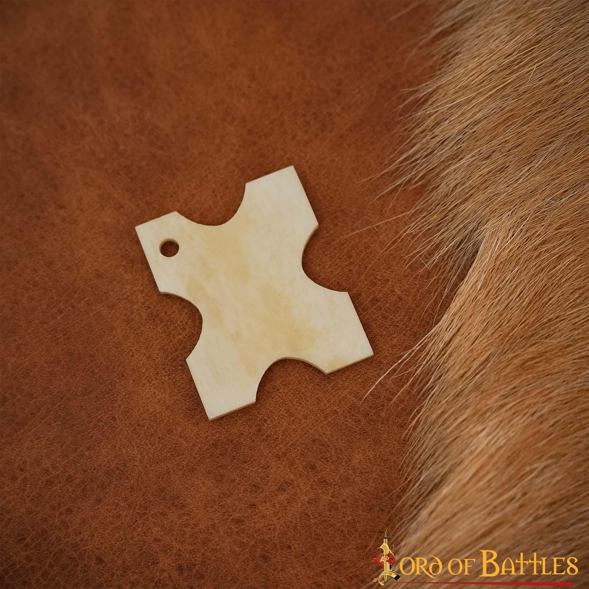 Enrollador de Hilo Vikingo de Hueso de Buey Pulido - Herramienta Tradicional Nórdica para Hilos - Imagen 9