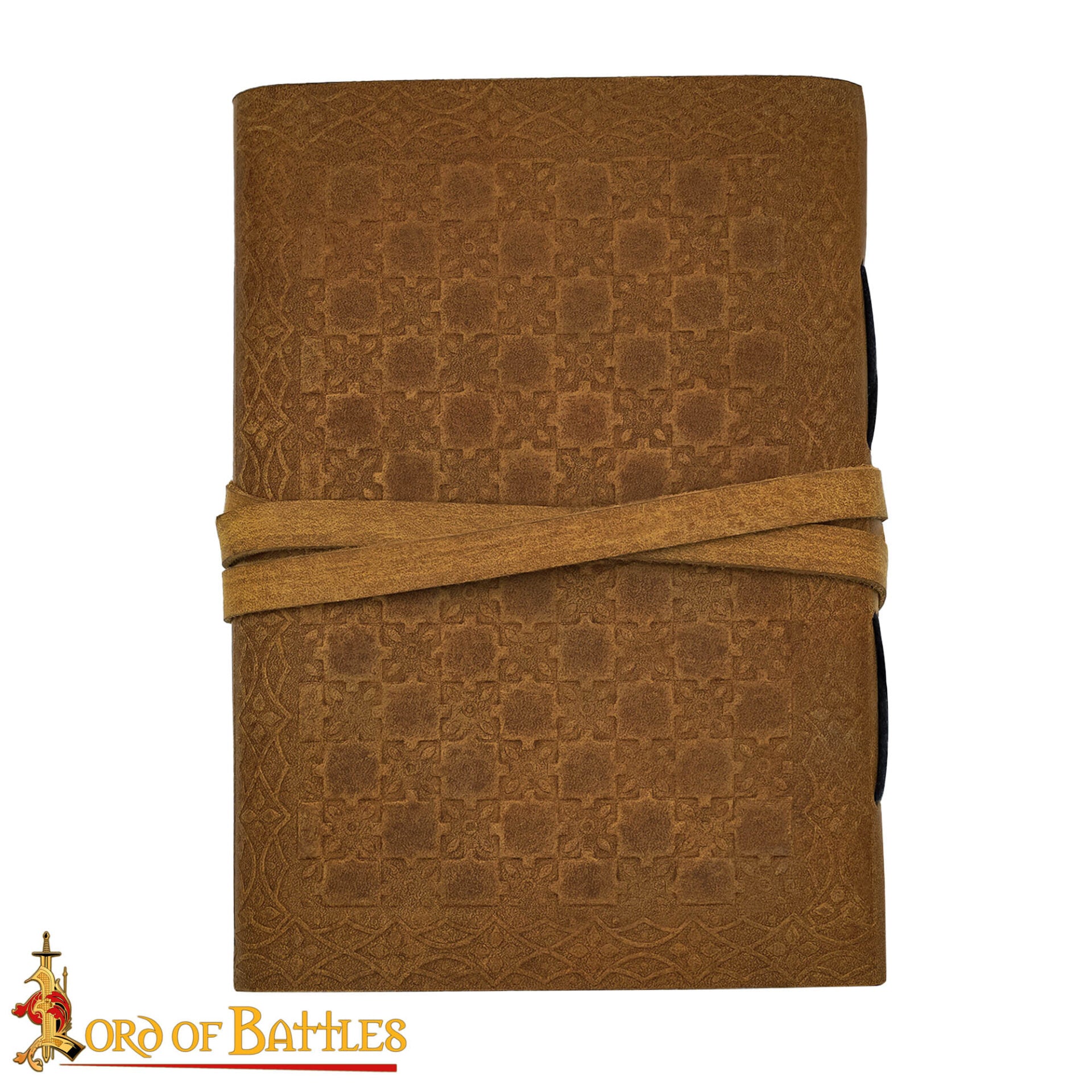 Diario Medieval de Piel Auténtica Hecho a Mano - Imagen 7