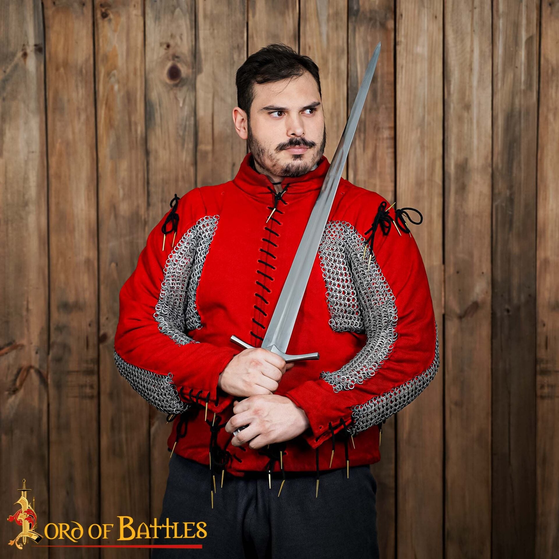 Anillas de Cota de Malla - Anillo Redondo Remachado de 8 Mm - Calibre 18, Acero Dulce, Natural - Ideal para Larp, Cosplay y Reenactments - Imagen 5