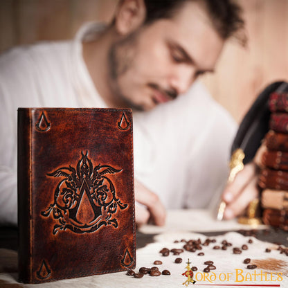 Diario Artesanal Creed Of Assassin Diario de Piel Auténtica - Imagen 8
