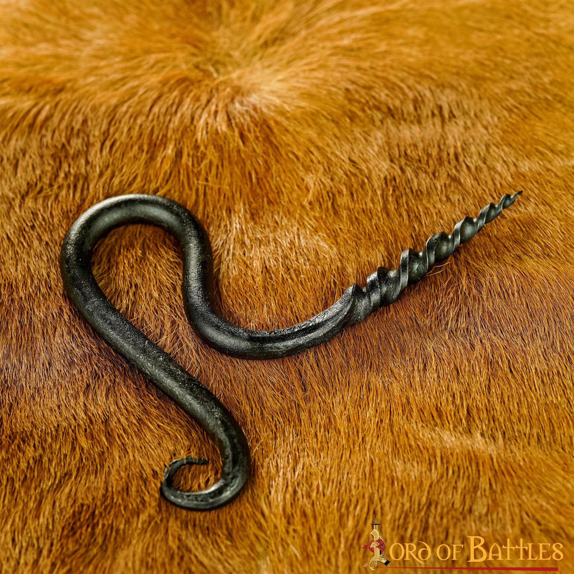 Sacacorchos de Hierro Forjado a Mano Abridor de Botellas de Vino Totalmente Funcional - Imagen 5