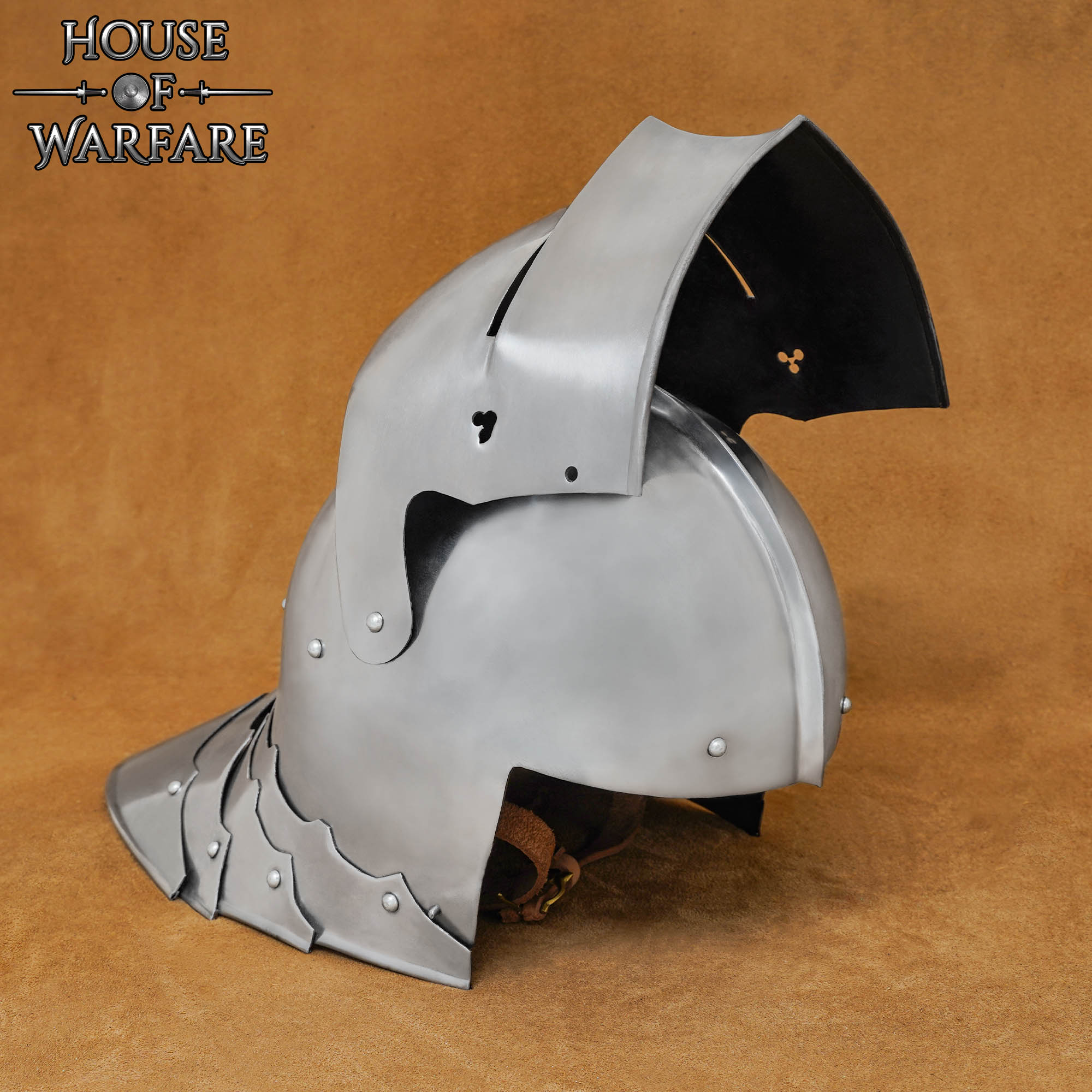 Casco Medieval Alemán Sallet - Imagen 5