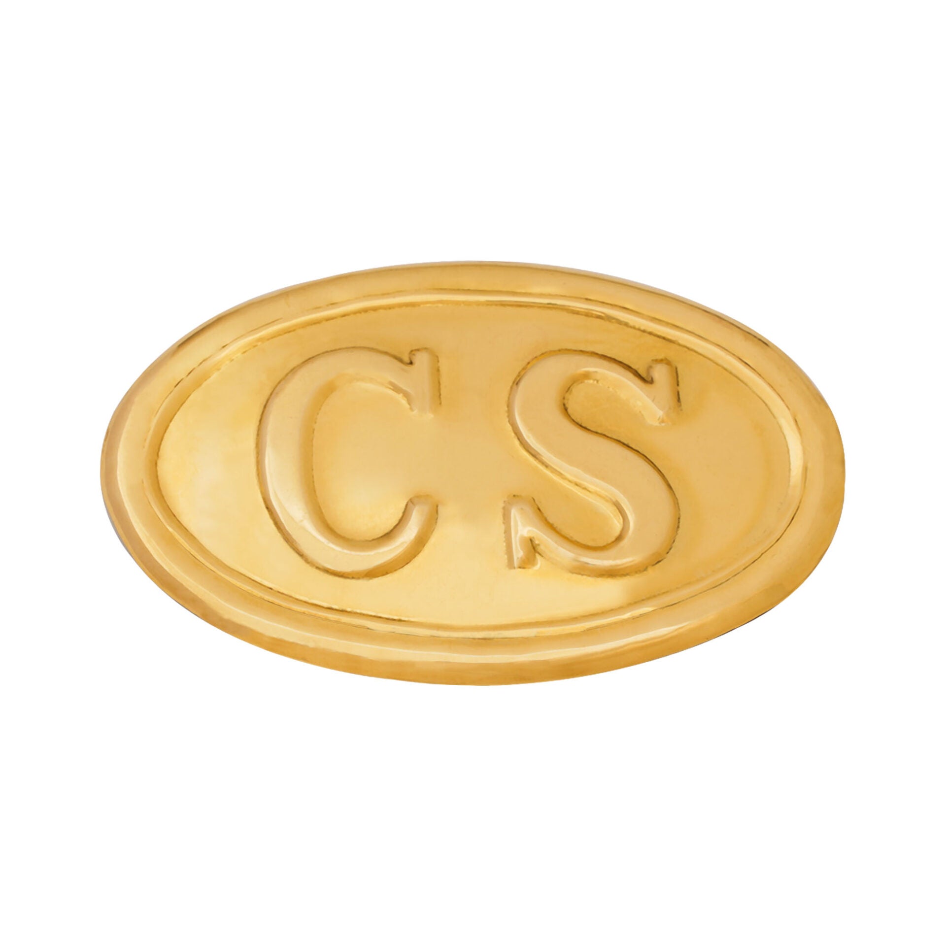 Cs Hebilla Redonda de Latón - Imagen 1