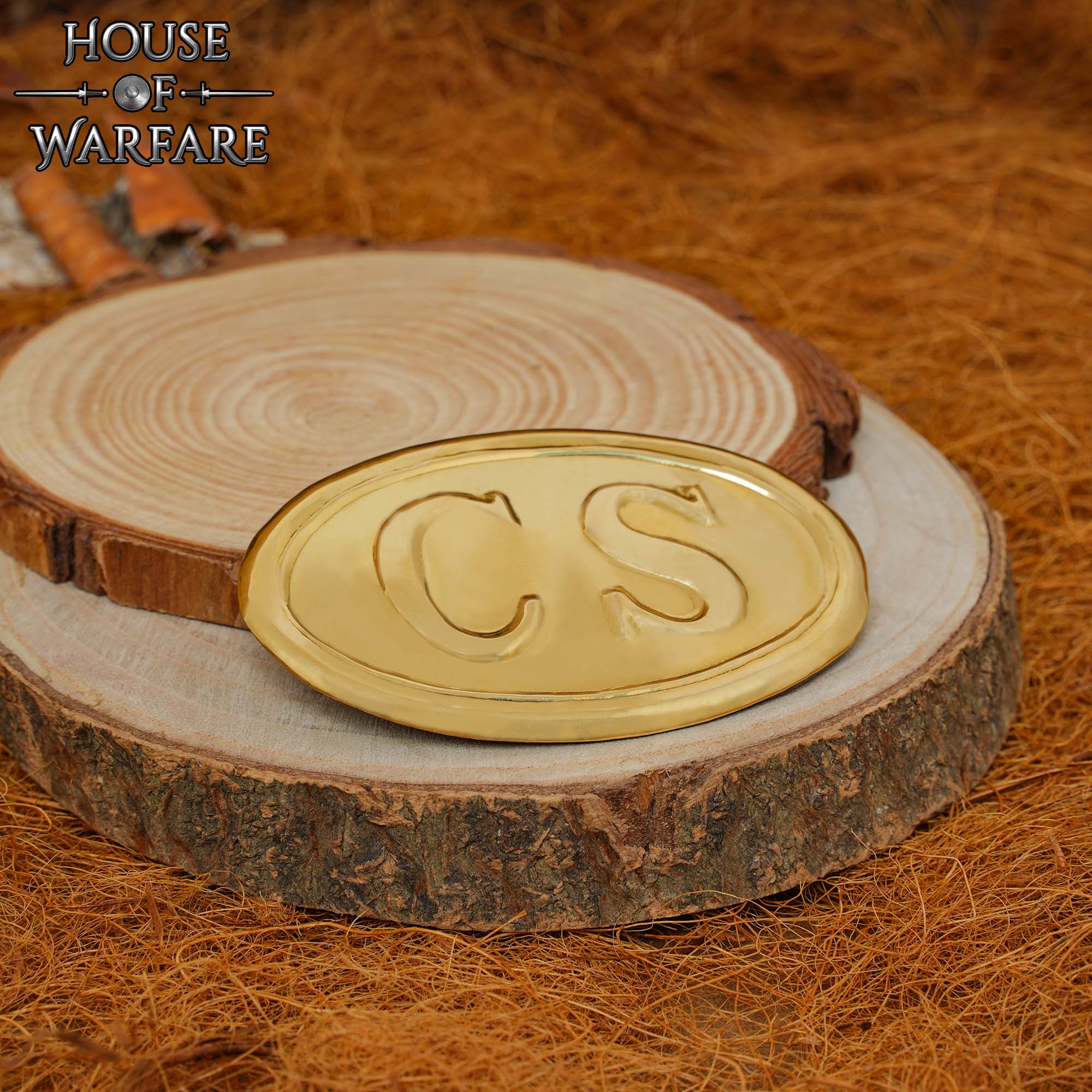 Cs Hebilla Redonda de Latón - Imagen 6