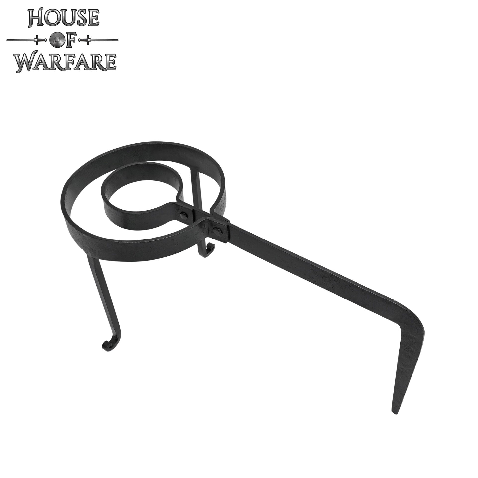 Trípode Medieval de Cocina Forjado a Mano - Imagen 2