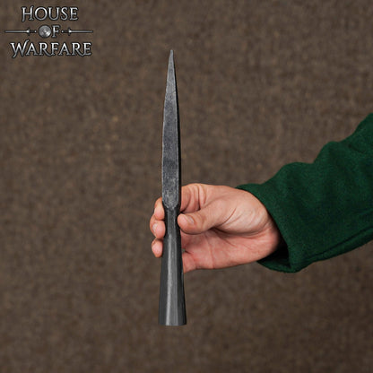 Lanza de Lanzamiento de Jabalina Forjada a Mano de Acero Al Carbono Estilo Vikingo - Imagen 8