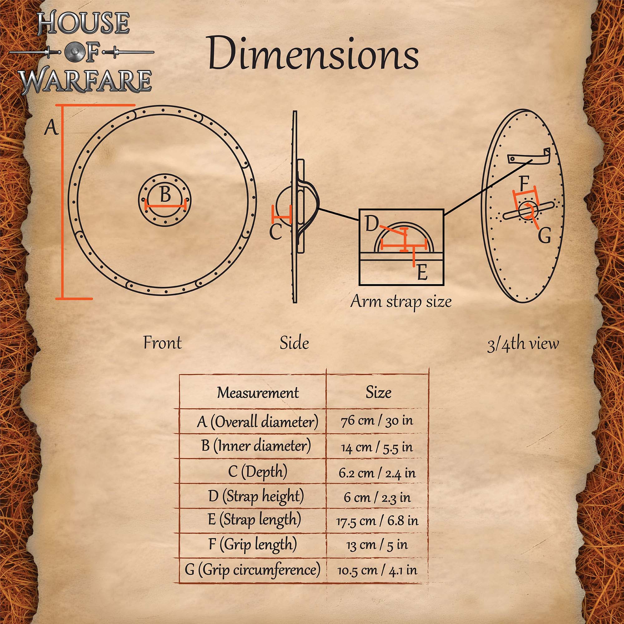 Escudo de Guerrero Vikingo - Imagen 4