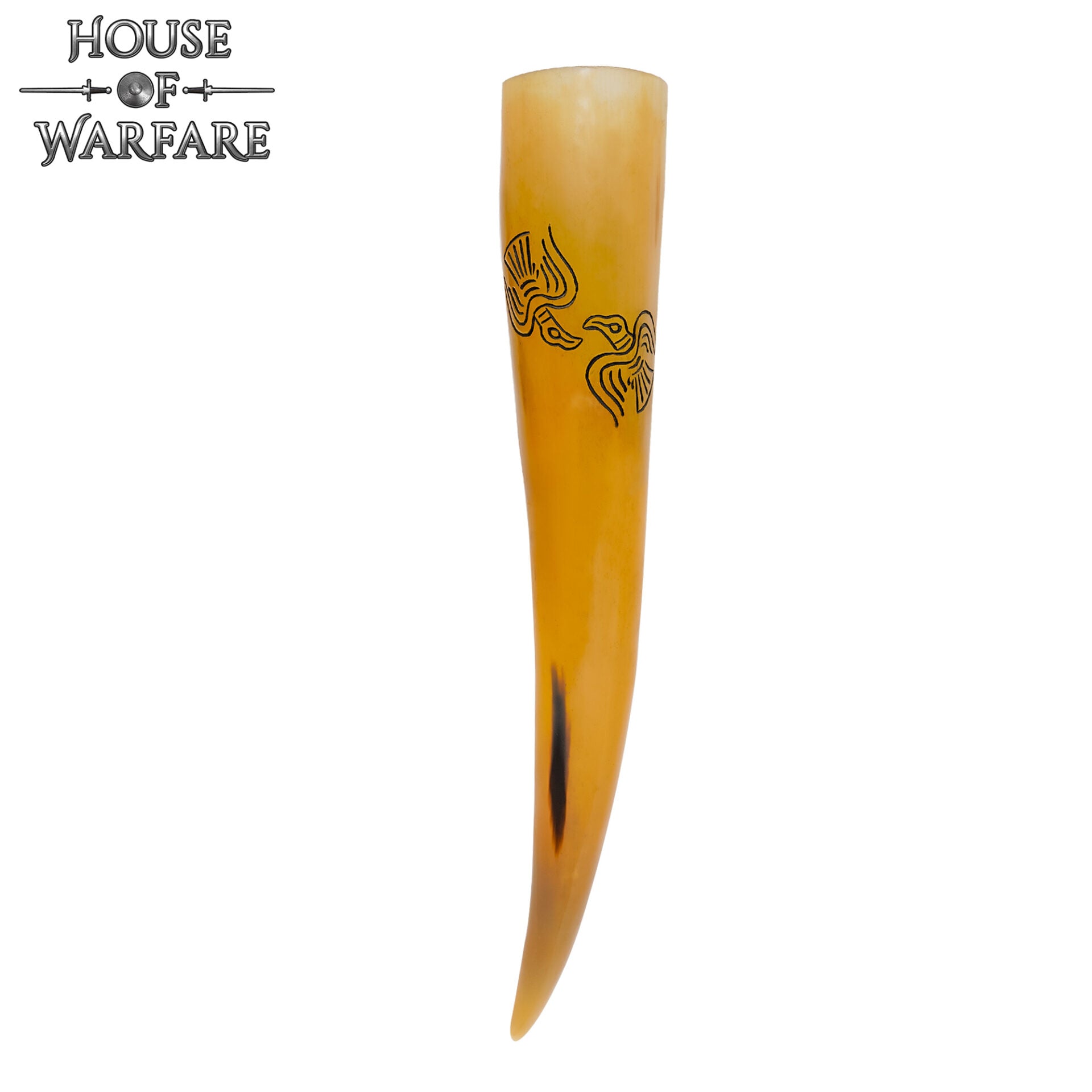 Odins Ravens 300 - 400 Ml Genuino Cuerno para Beber - Imagen 1