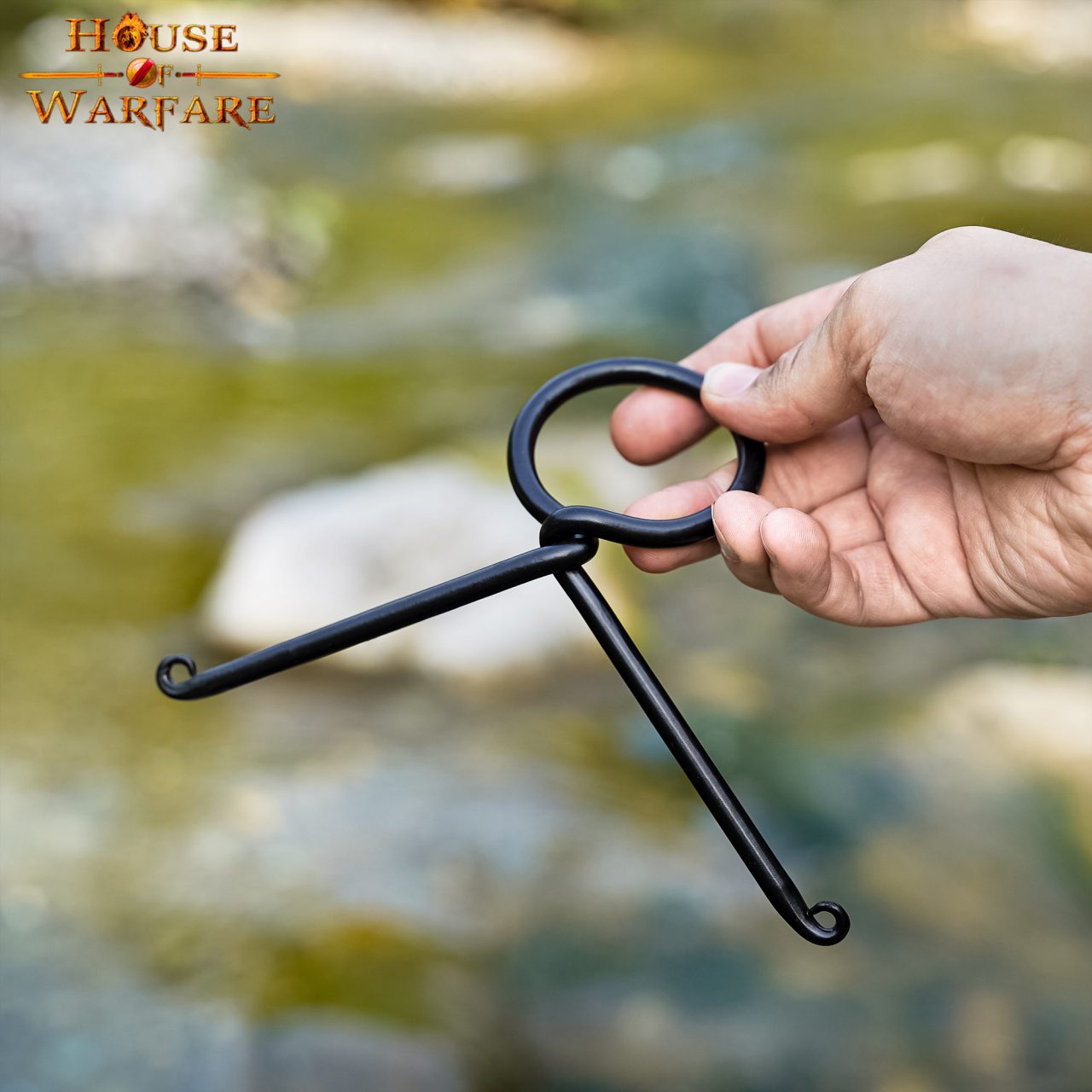 Soporte para Cuerno de Hierro Forjado a Mano - Expositor Medieval para Fiestas Vikingas y Medievales - Imagen 19