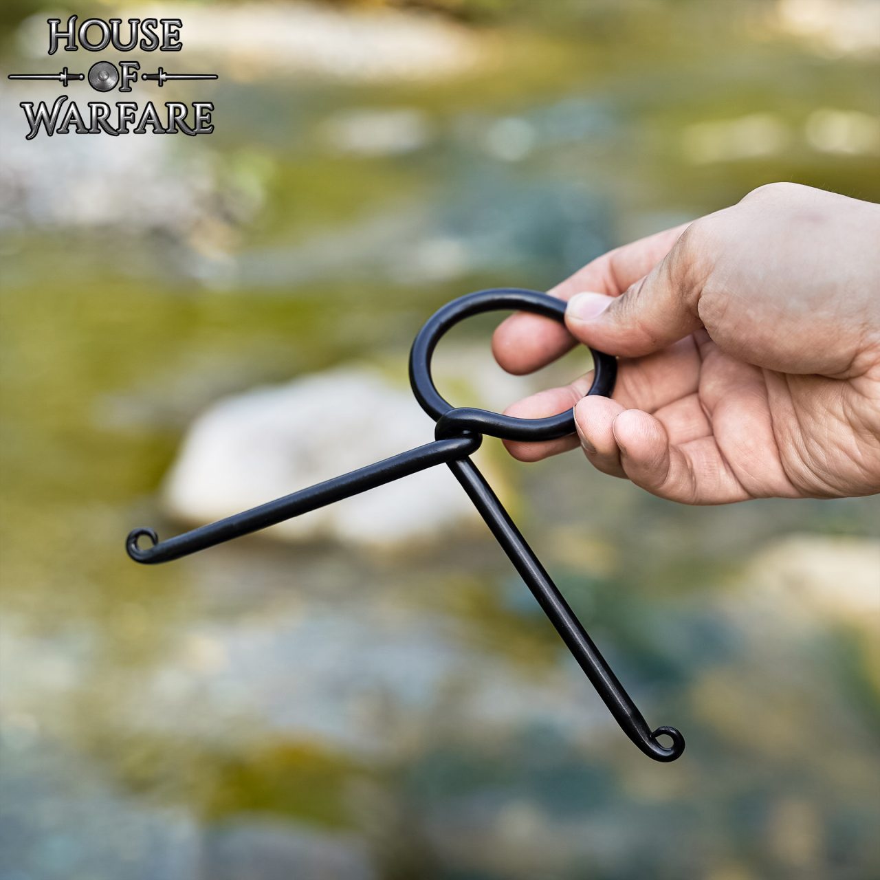 Soporte para Cuerno de Hierro Forjado a Mano - Expositor Medieval para Fiestas Vikingas y Medievales - Imagen 15