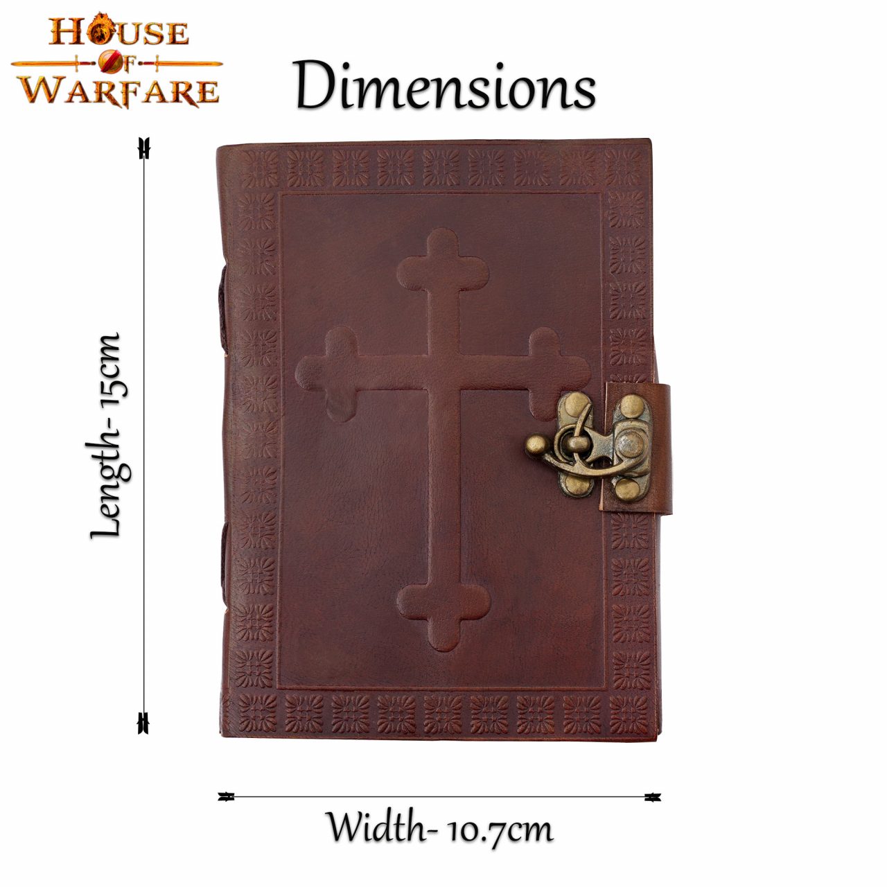 Diario de Cuero con Cruz Celta Diario de Cuero Auténtico - Imagen 8