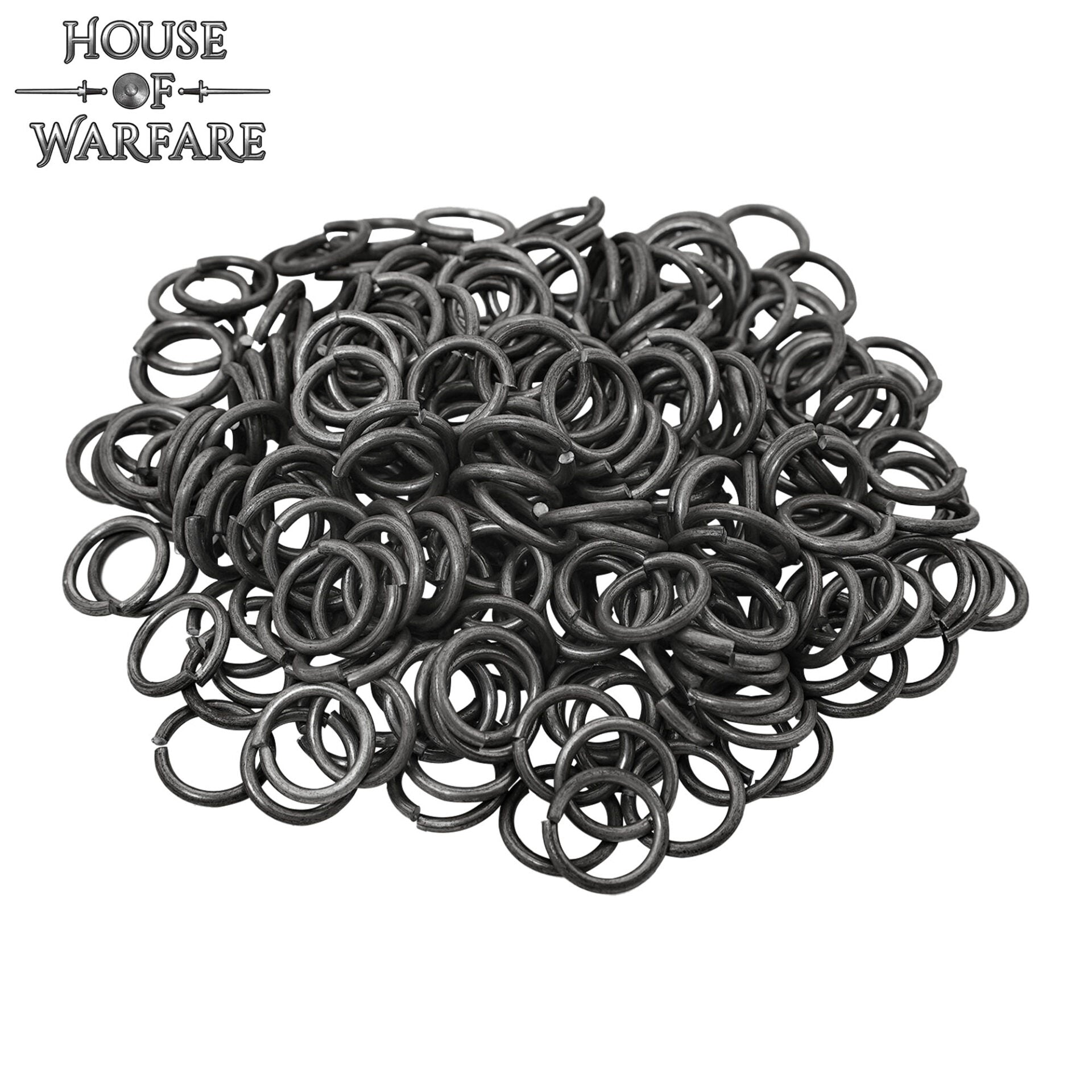 Anillos Sueltos de Alambre de Alta Resistencia a la Tracción - Anillo Conificado de 9 Mm - Calibre 16, Acero Inoxidable, Acabado Natural - 1000 Unidades - Ideal para Bricolaje y Reparaciones de Cota de Malla - Imagen 2