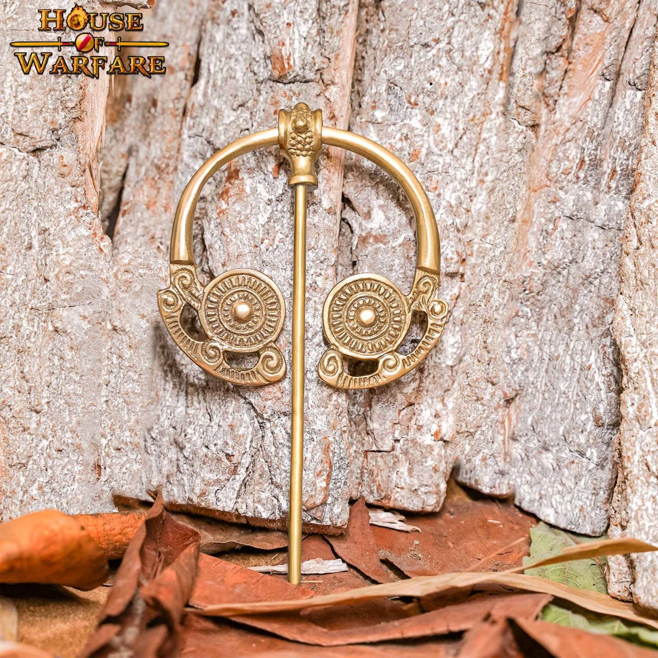 Alfiler de Capa Romano de Latón del Siglo I-ii Broche para Prendas Históricas - Imagen 10