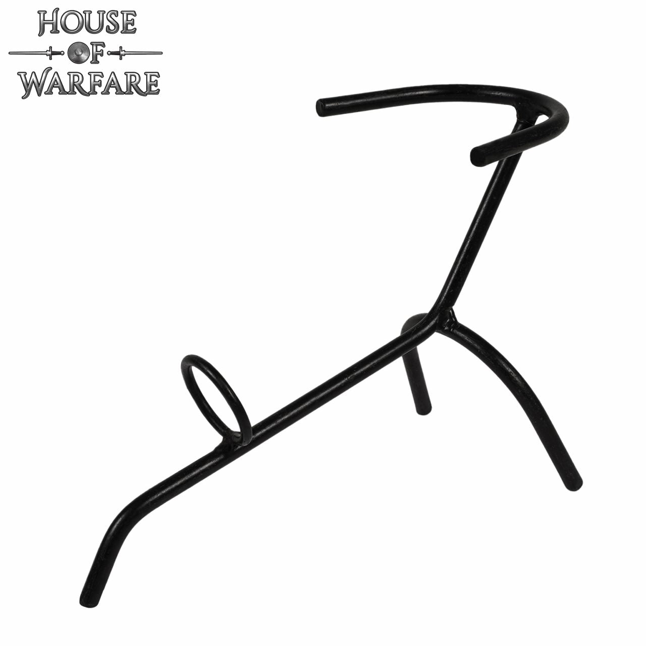 Pie de Cuerno para Beber de Hierro Forjado a Mano con Acabado Al Aceite - Imagen 7